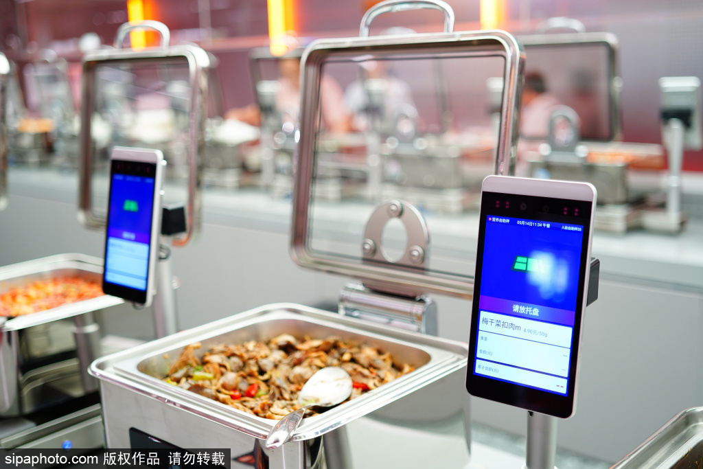 可以按“克”打饭 ，海淀食堂-数智实验餐厅向市民开放