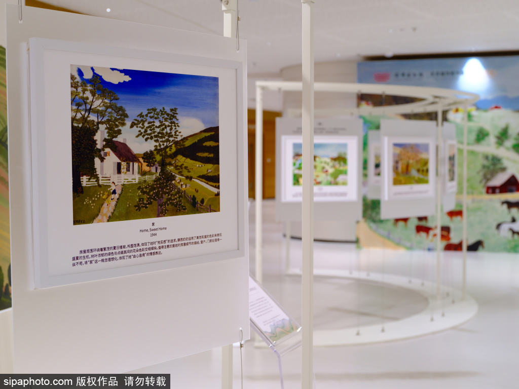 “时间的静流——摩西奶奶的艺术与生活诗学”主题展