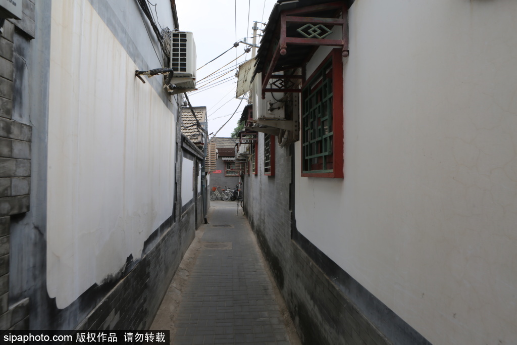 北京梁家园老胡同掠影（资料图）