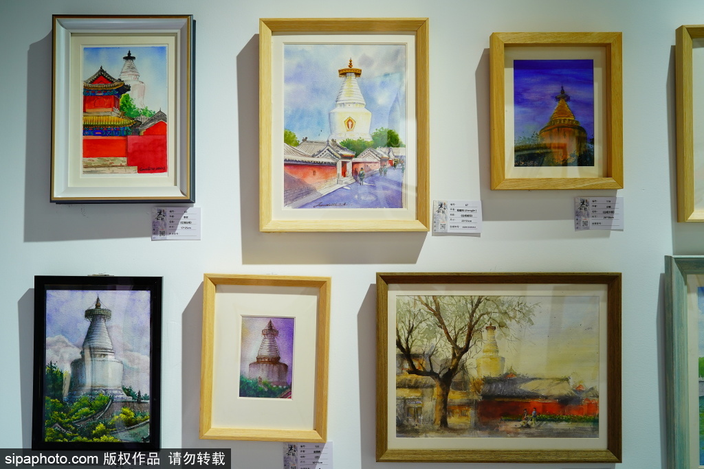 白塔寺街区藏着治愈人心的胡同画展