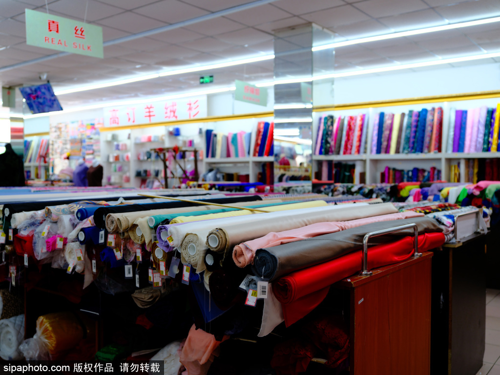 46年的老店大新纺织 仿佛走进“面料博物馆”