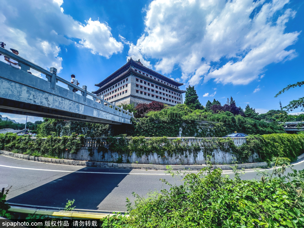 北京的蓝天白云