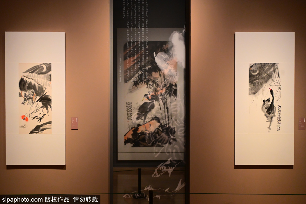 中国美术馆“超以象外——侯廷峰水墨写意画展”