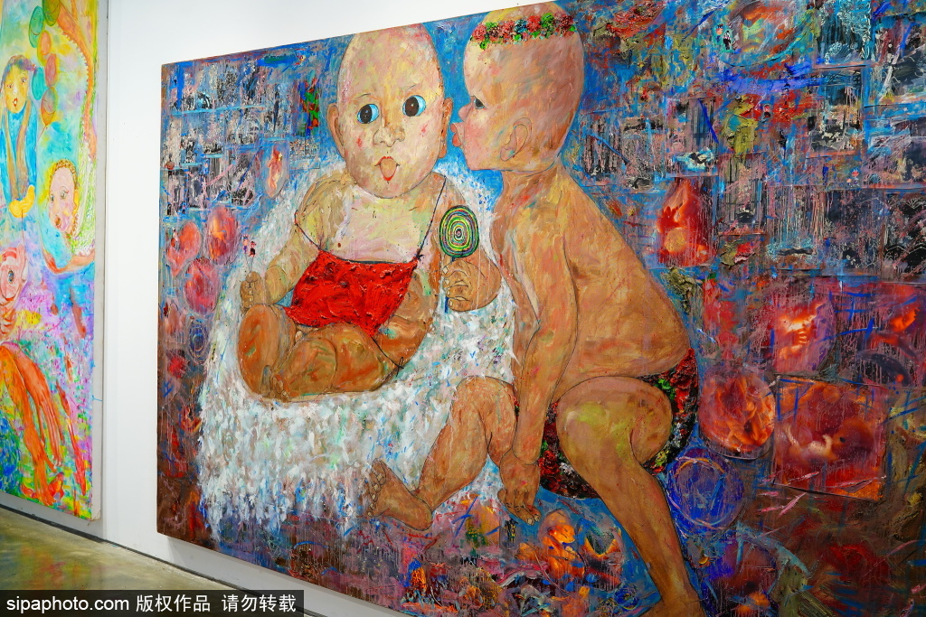 “万物共生，马踏花野”绘画展