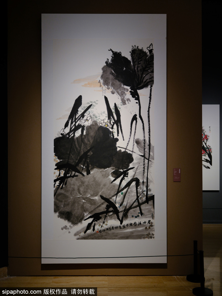 中国美术馆“超以象外——侯廷峰水墨写意画展”