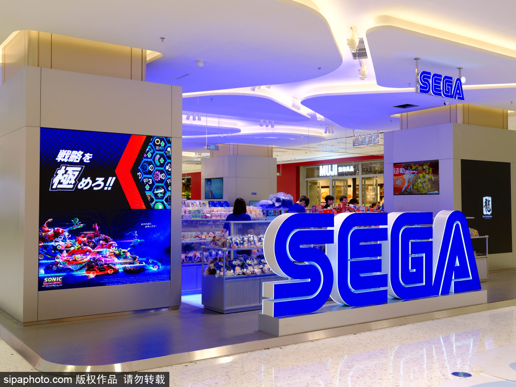 新增二次元打卡地 ，世嘉（SEGA）华北首店开门迎玩家