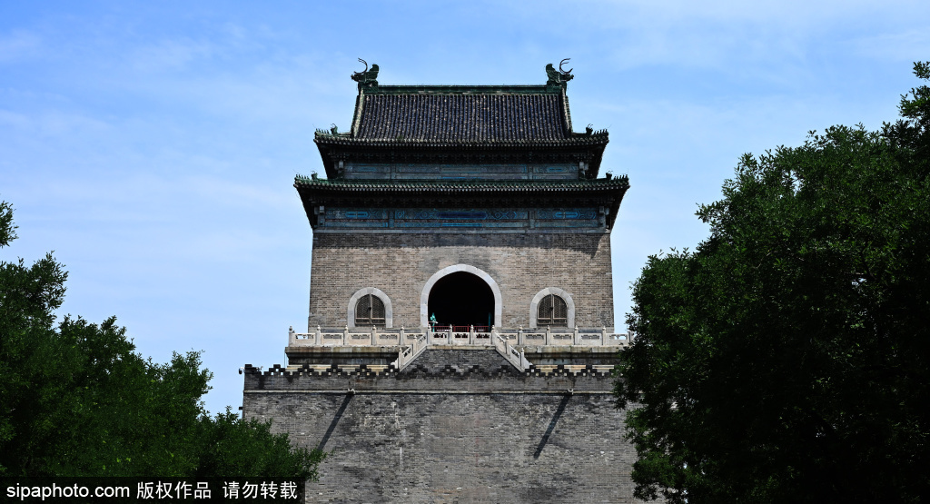 北京中轴线，秀美钟鼓楼