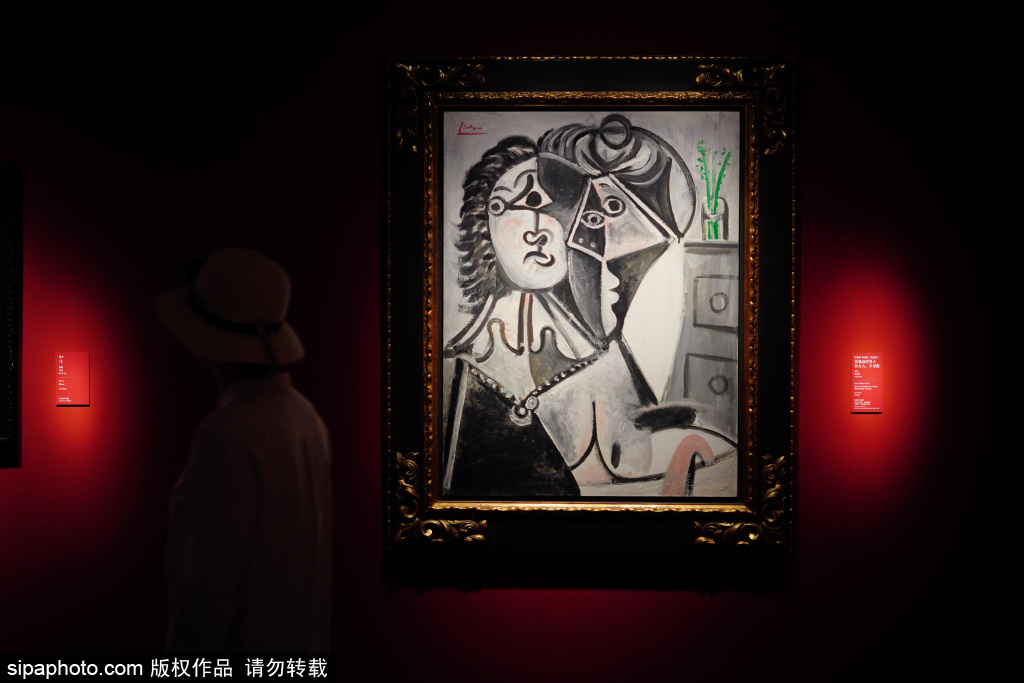 中国美术馆馆藏经典作品陈列展览人气高