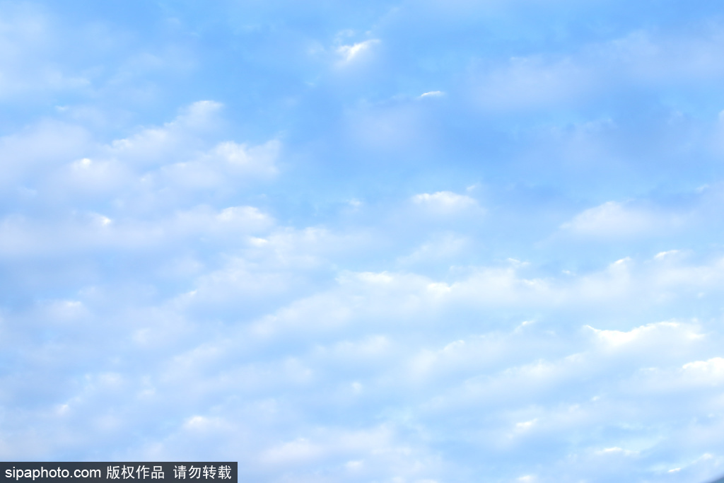 碧空如洗云舒展！邂逅高颜值蓝天